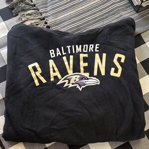 Baltimore Ravens Black Hoodie Sweatshirt